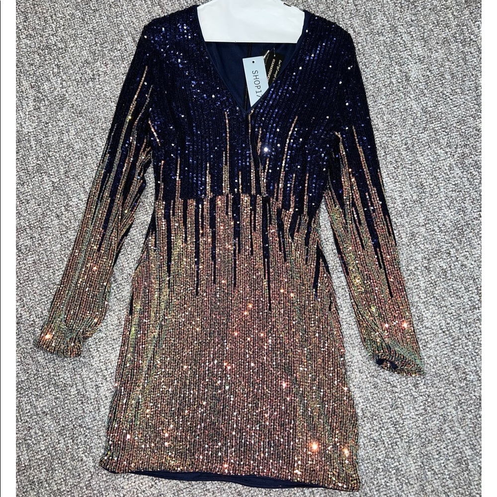 Sequin Mini Dress